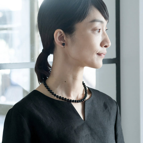 【受注商品】［shuo'］Onyx Necklace