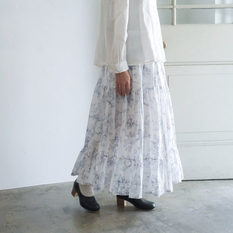 ［the last flower of the afternoon］暮れゆく森 panier tiered skirt