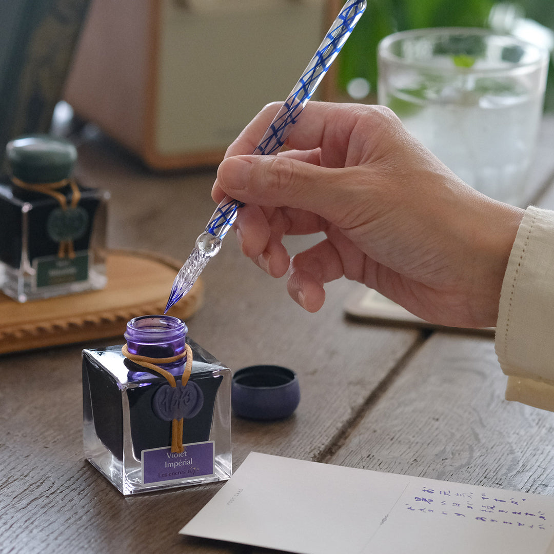 ［HERBIN］ガラスペン らせん