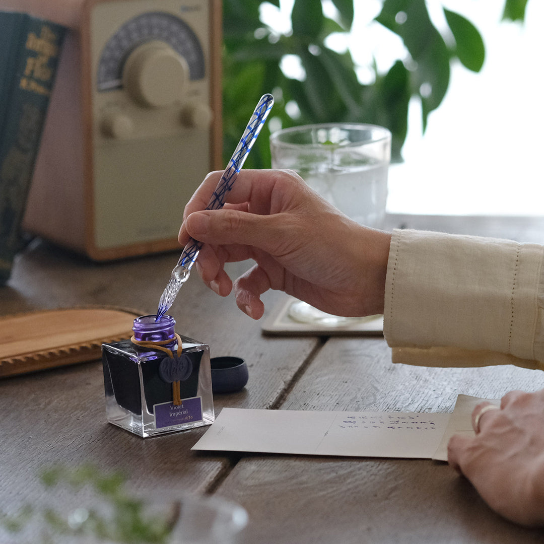 ［HERBIN］ガラスペン らせん
