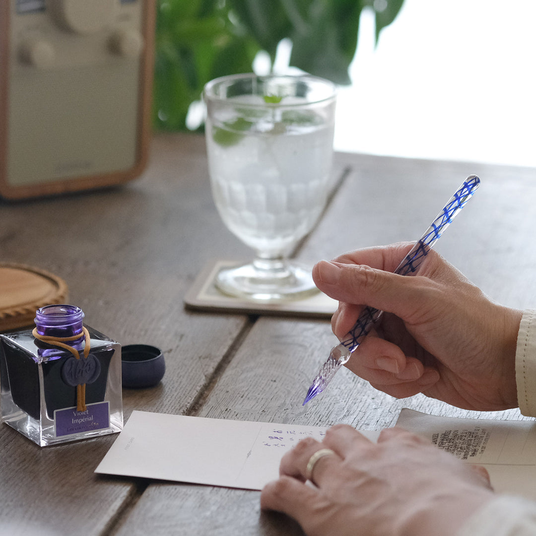 ［HERBIN］ガラスペン らせん