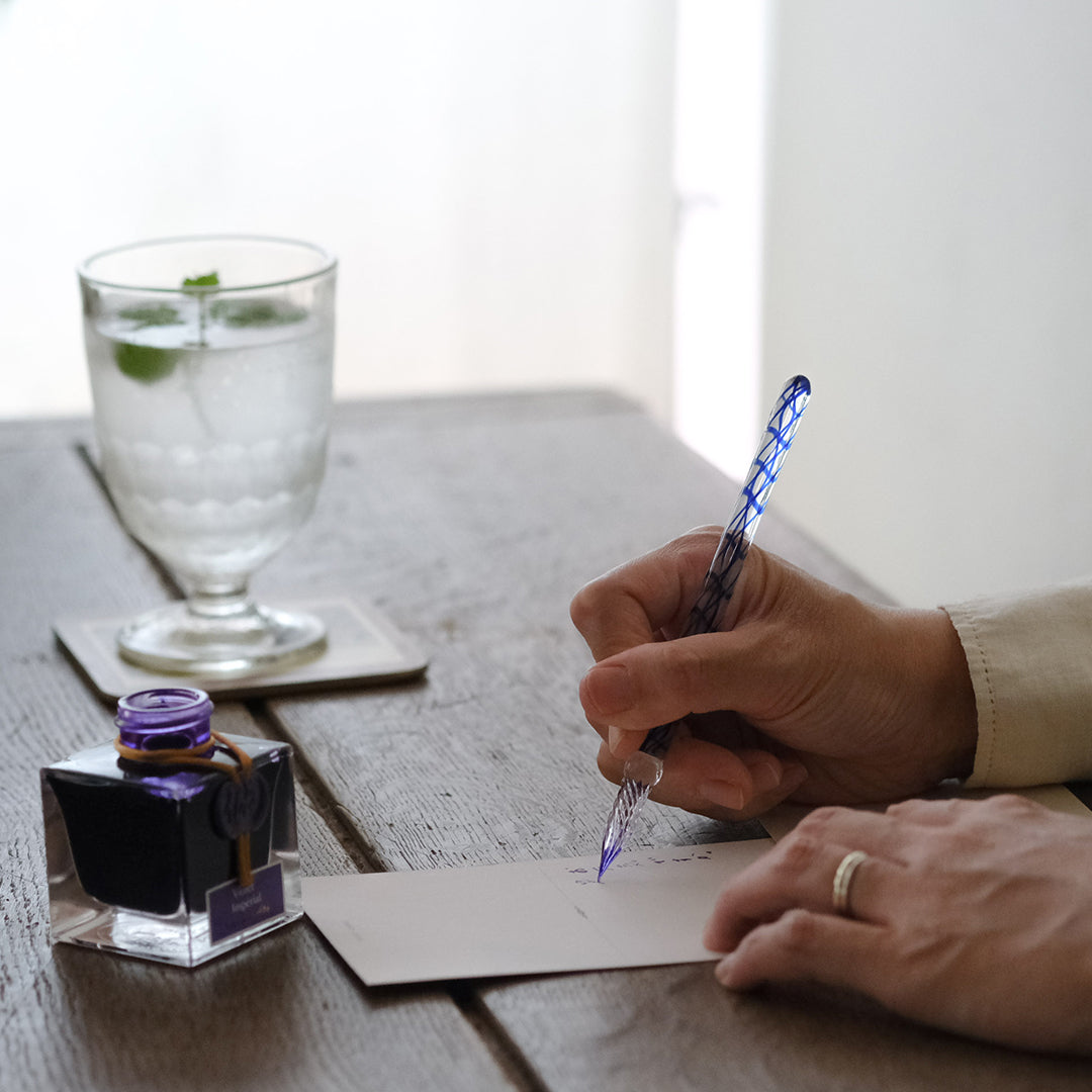 ［HERBIN］ガラスペン らせん