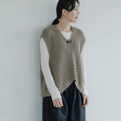ONICA／Slub bubble Vest(Oni063)