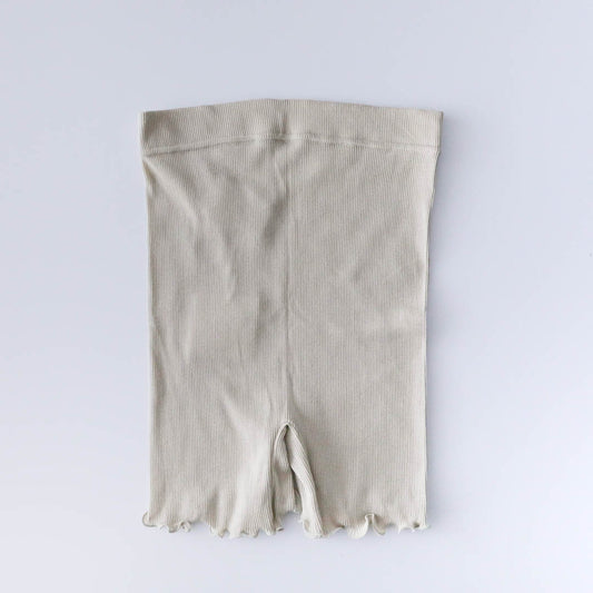 me.／スーピマコットンリブ 2分丈インナーパンツ（me-18156）