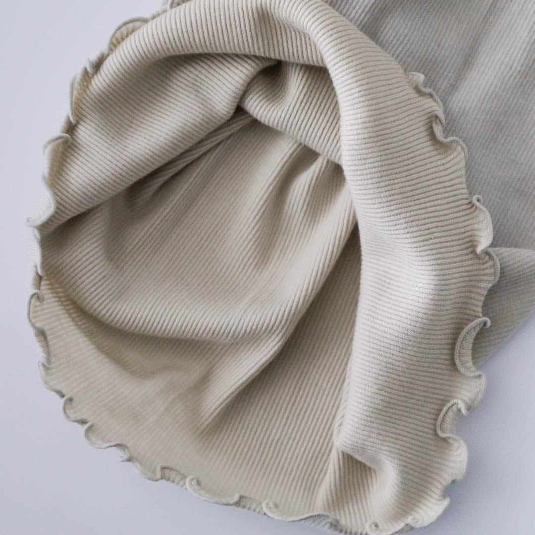 me.／スーピマコットンリブ パッド付きタンクトップ（me-18153）