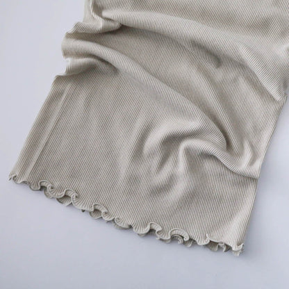 me.／スーピマコットンリブ パッド付きタンクトップ（me-18153）