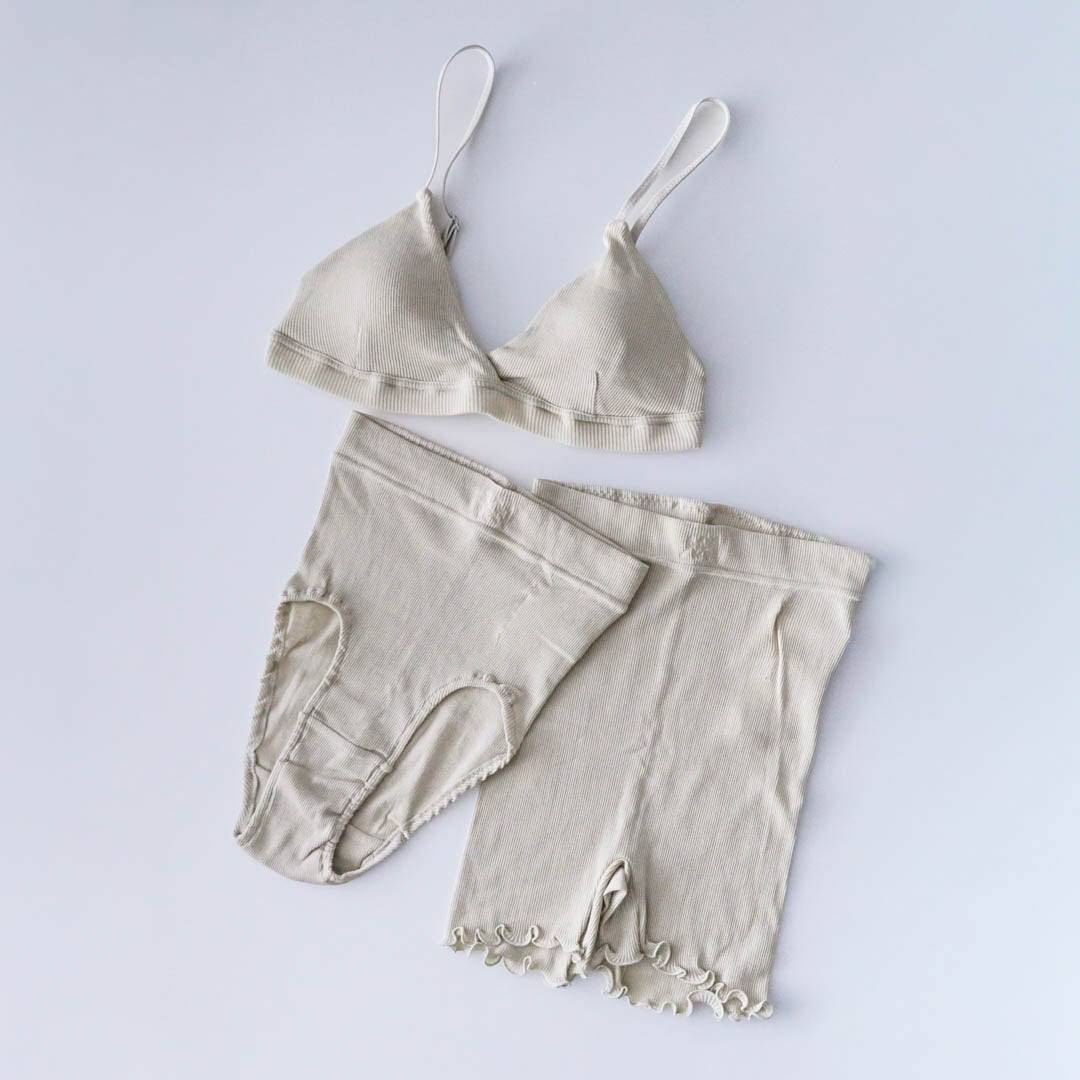 me.／スーピマコットンリブ ショーツ（me-18155）