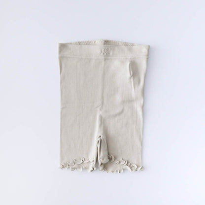 me.／スーピマコットンリブ 2分丈インナーパンツ（me-18156）