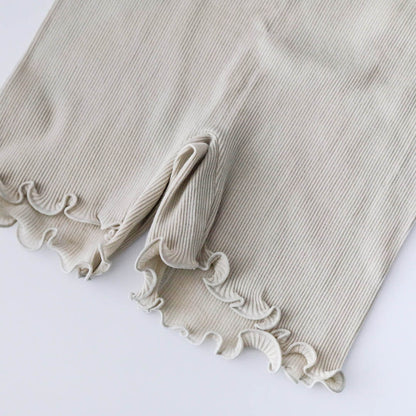 me.／スーピマコットンリブ 2分丈インナーパンツ（me-18156）