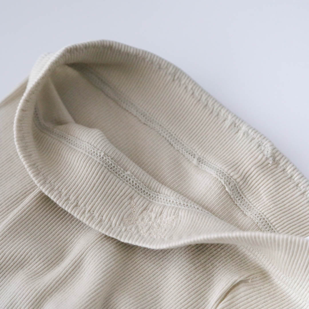 me.／スーピマコットンリブ 2分丈インナーパンツ（me-18156）