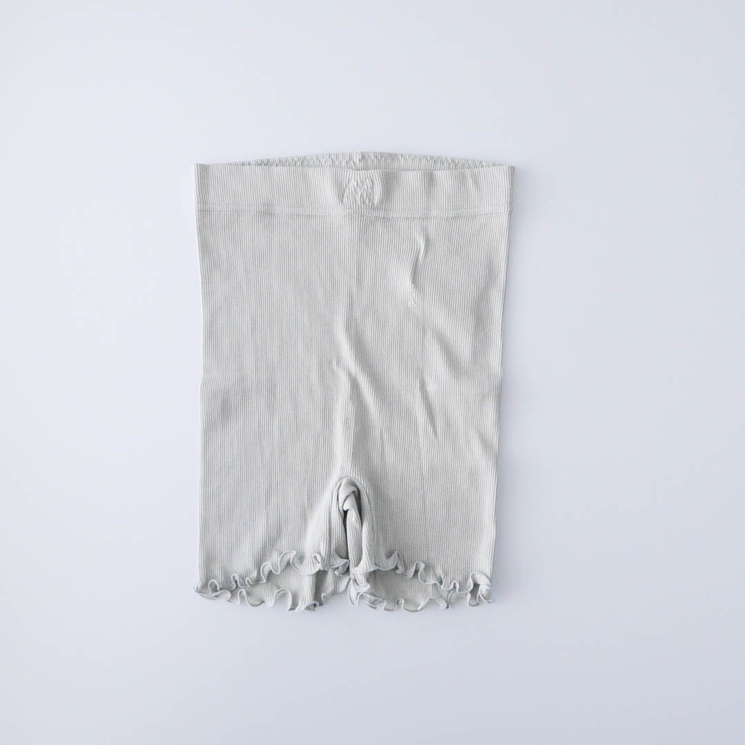 me.／スーピマコットンリブ 2分丈インナーパンツ（me-18156）