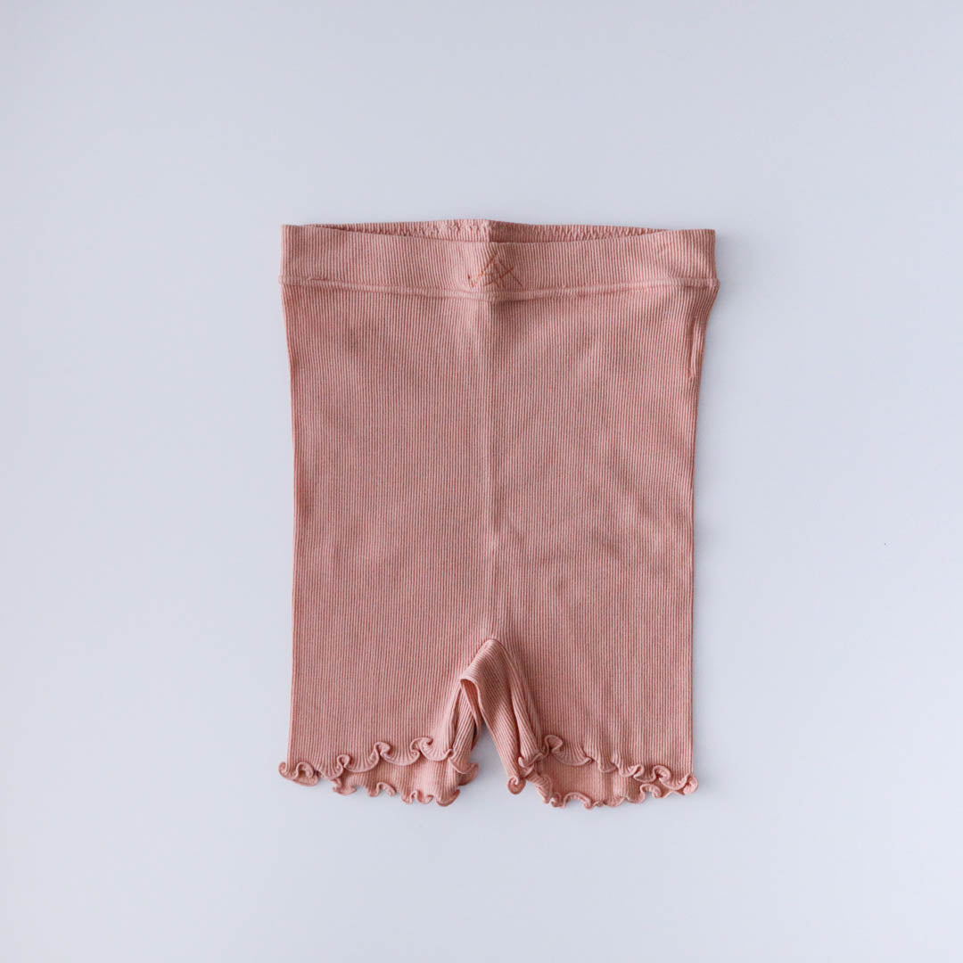 me.／スーピマコットンリブ 2分丈インナーパンツ（me-18156）