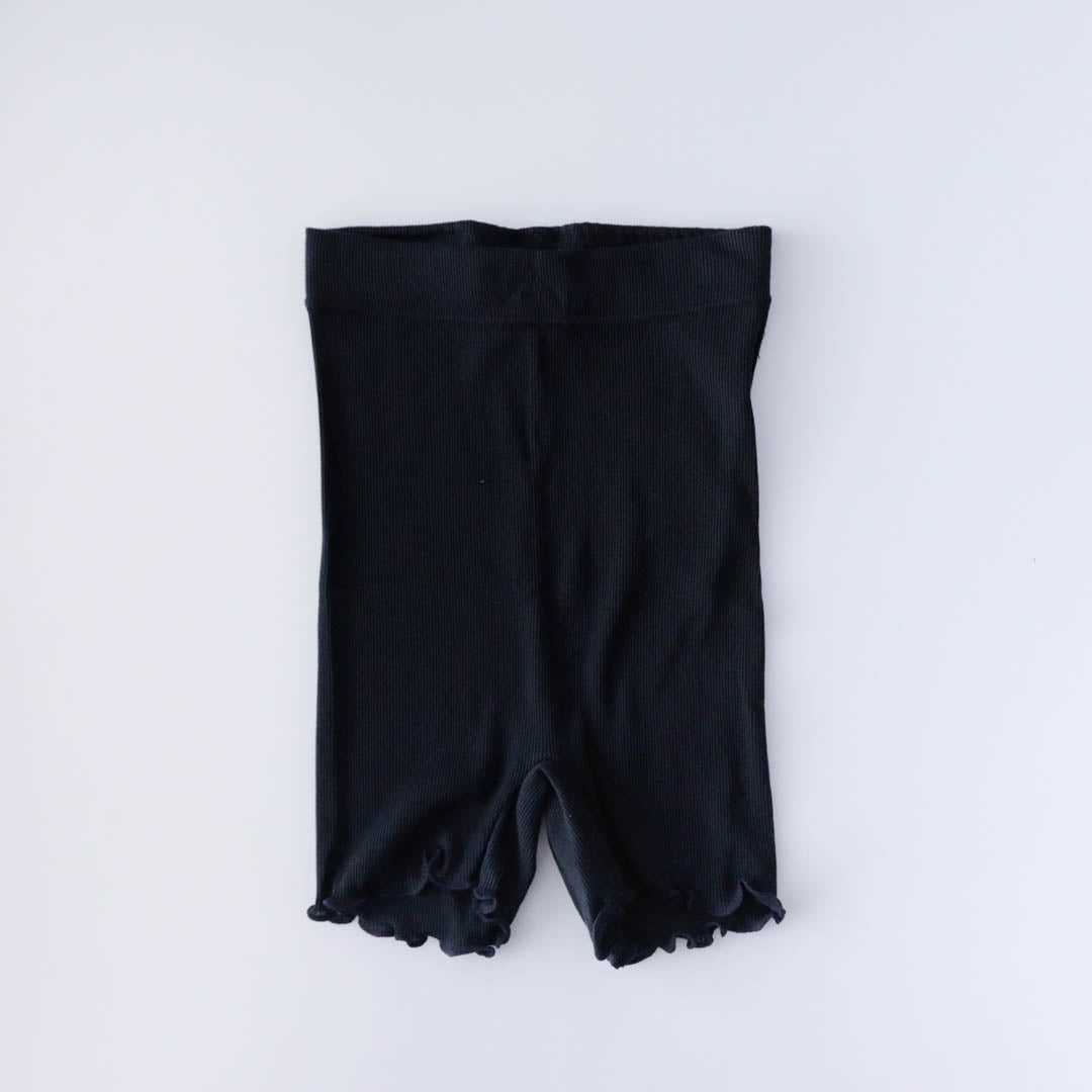 me.／スーピマコットンリブ 2分丈インナーパンツ（me-18156）