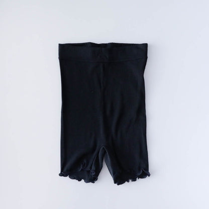 me.／スーピマコットンリブ 2分丈インナーパンツ（me-18156）