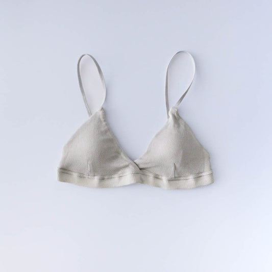 me.／スーピマコットンリブ ブラ（me-18151）