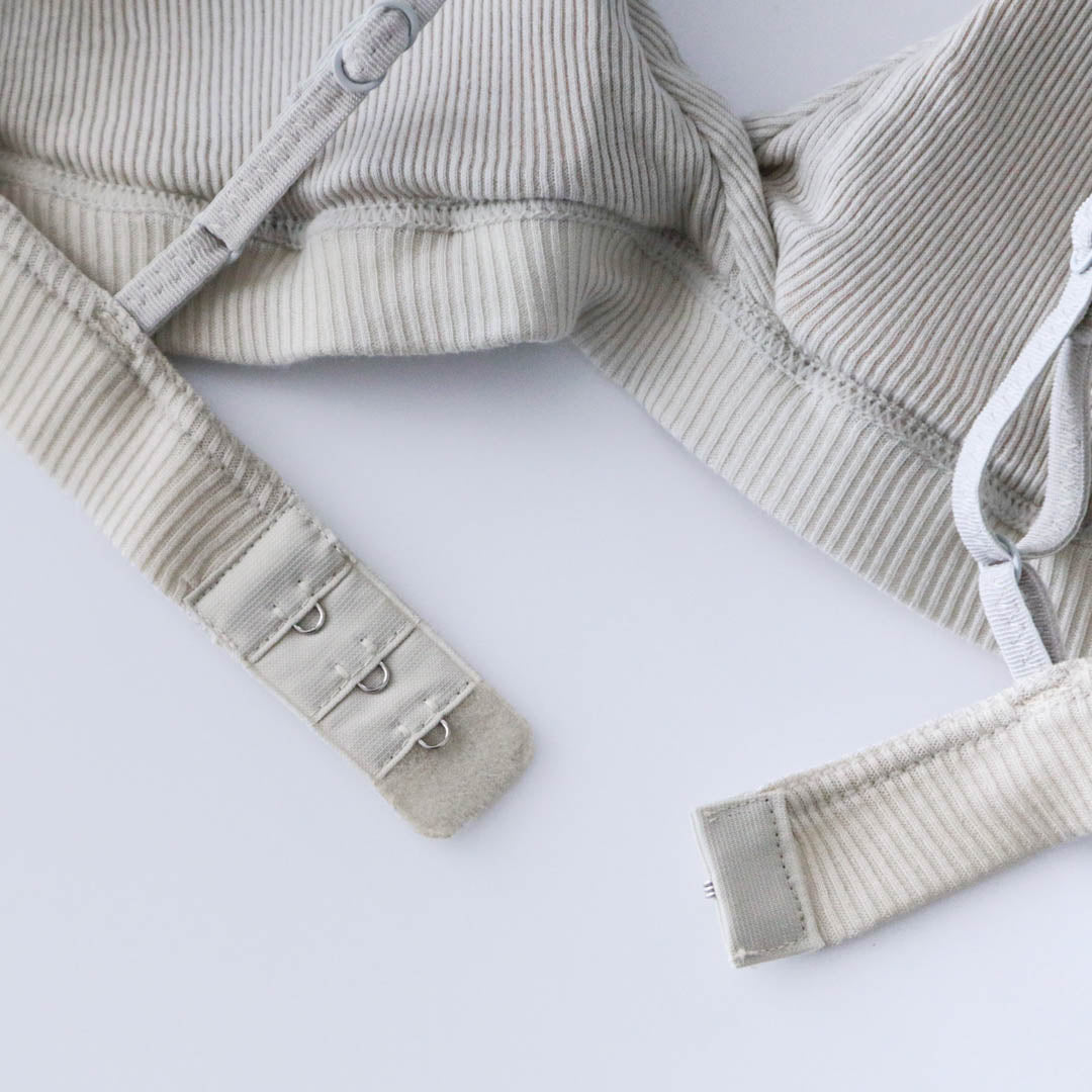 me.／スーピマコットンリブ ブラ（me-18151）