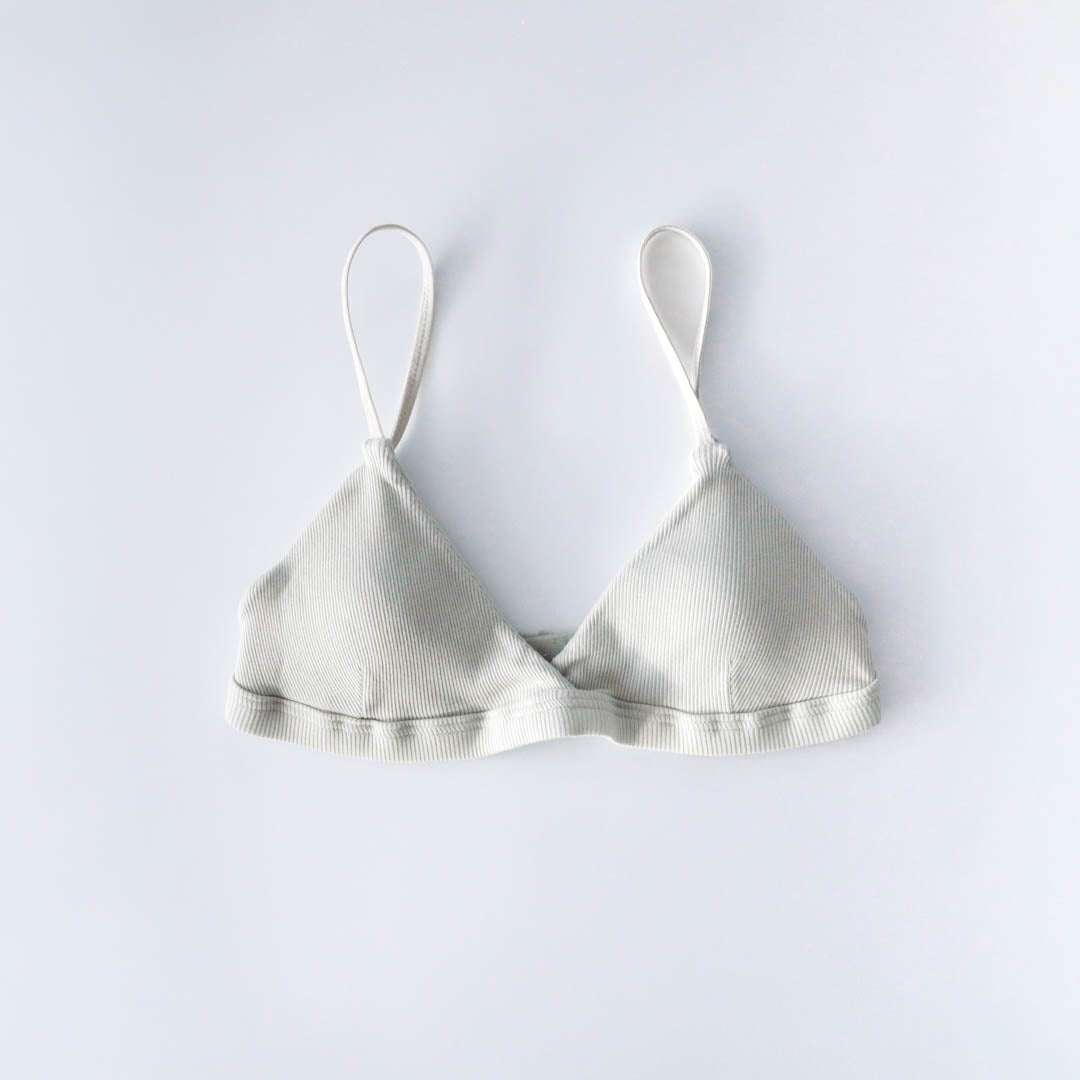 me.／スーピマコットンリブ ブラ（me-18151）