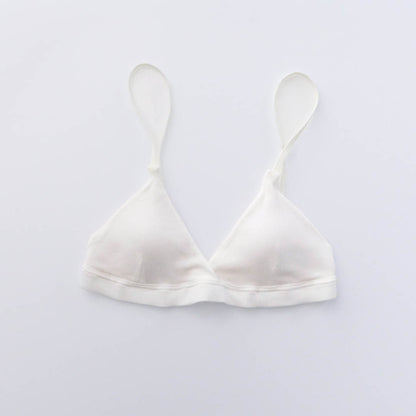 me.／スーピマコットンリブ ブラ（me-18151）