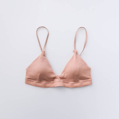 me.／スーピマコットンリブ ブラ（me-18151）