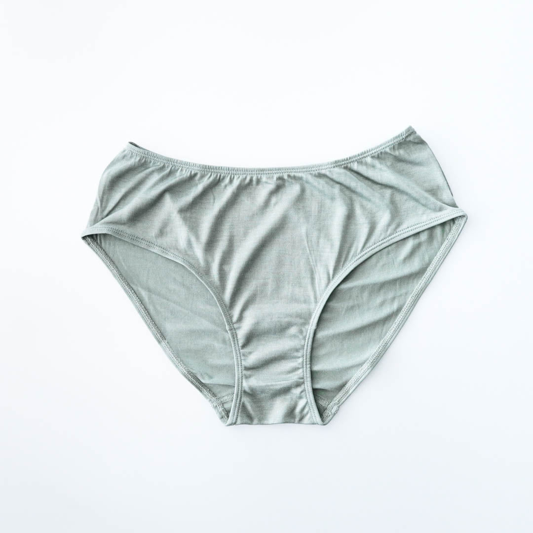 COCOONA SKINWEAR／ベーシックショーツ（シーズンカラー／セージ）