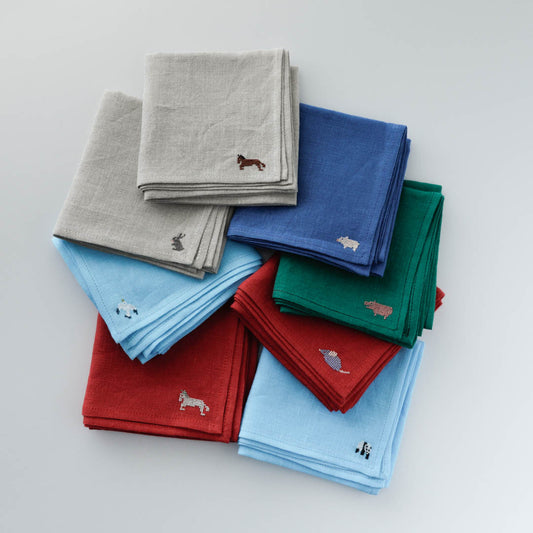 ENYO／ハンカチ（普通サイズ）動物