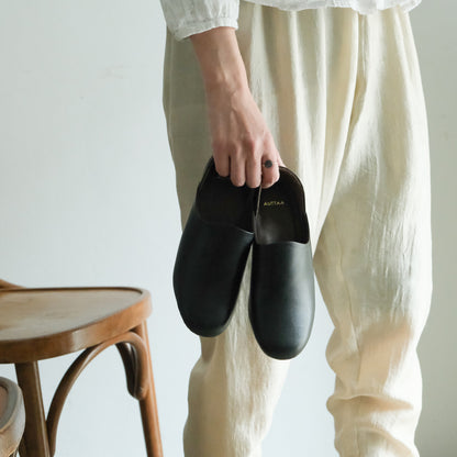 【受注商品】［AUTTAA］ルームシューズ２goat leather