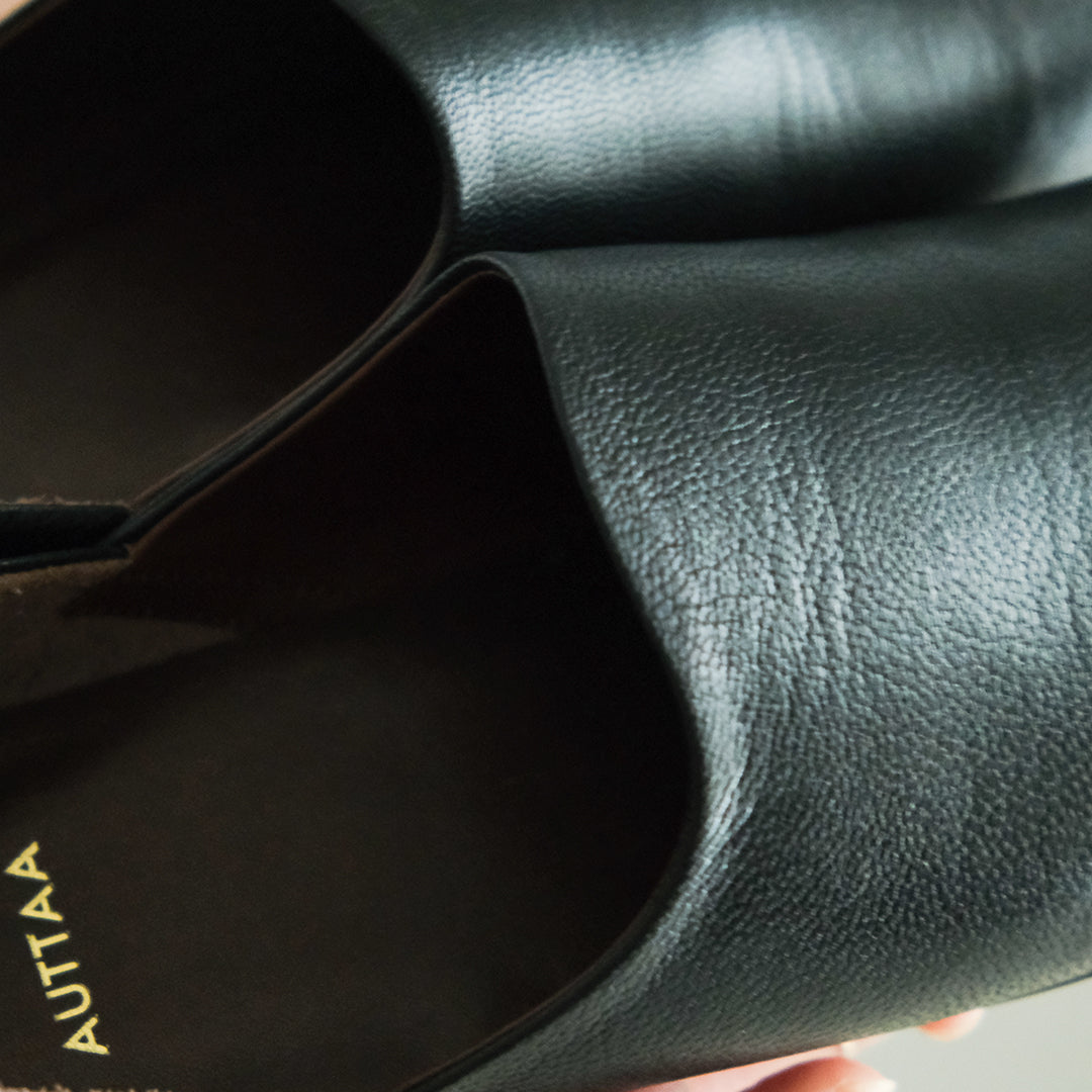 【受注商品】［AUTTAA］ルームシューズ２goat leather