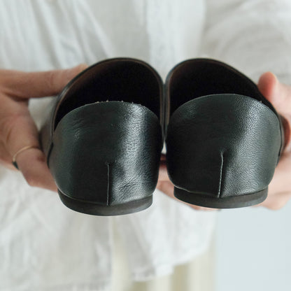 【受注商品】［AUTTAA］ルームシューズ２goat leather