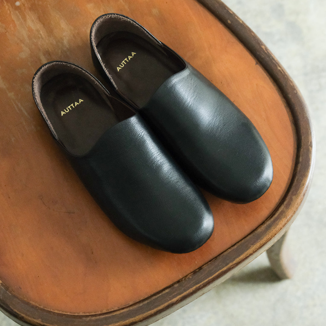 【受注商品】［AUTTAA］ルームシューズ２goat leather