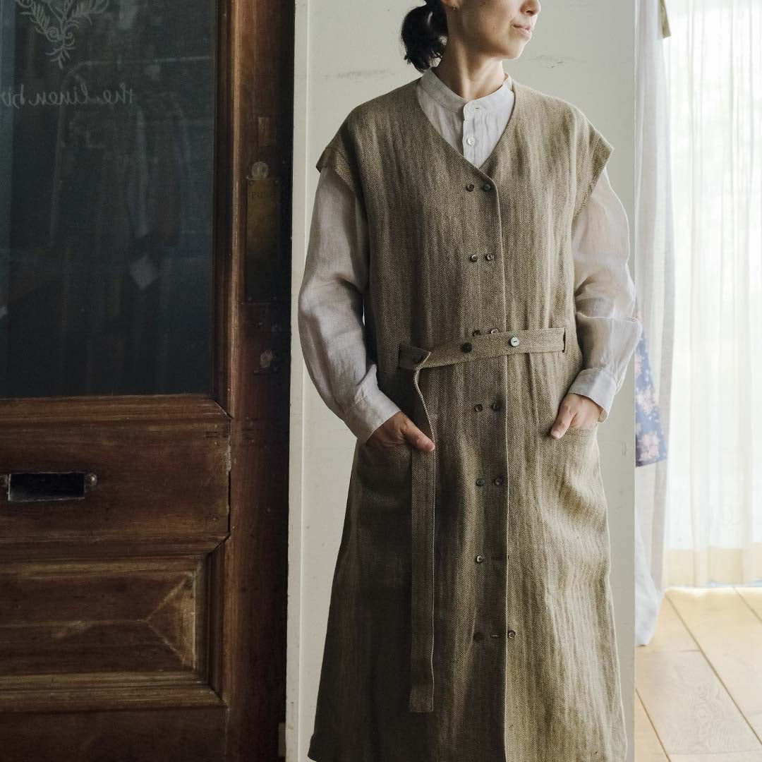 SALUÉ／【受注商品】ダブルブレストドレス