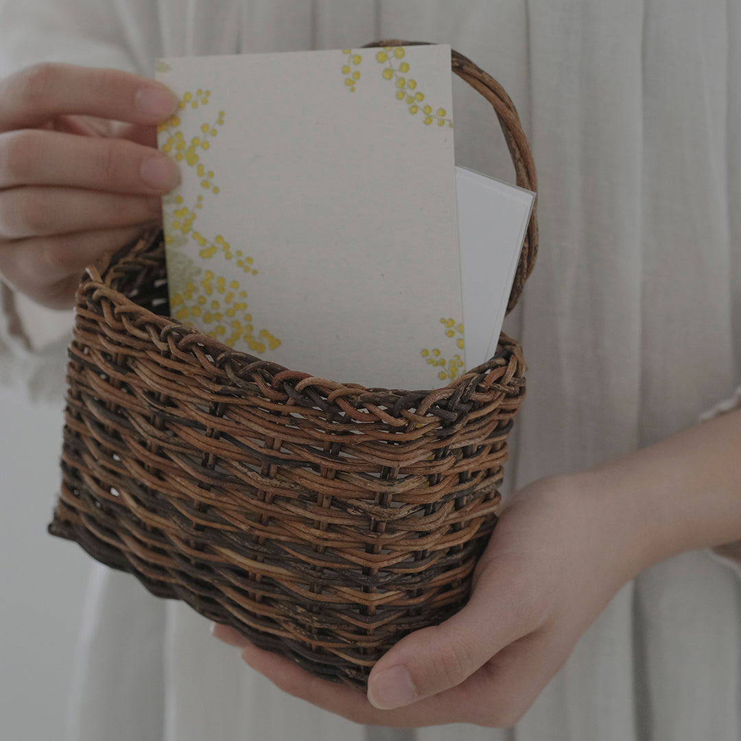 ［宮本工芸］あけびかご　状差し