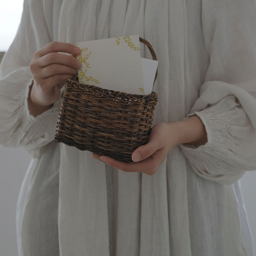 ［宮本工芸］あけびかご　状差し