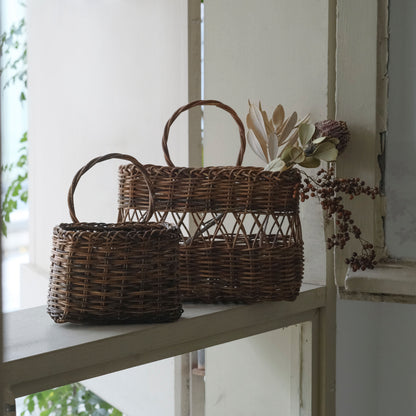 ［宮本工芸］あけびかご　状差し