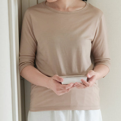 ［YARN］カウリ・五分袖ハーフスリーブ（S700-18）