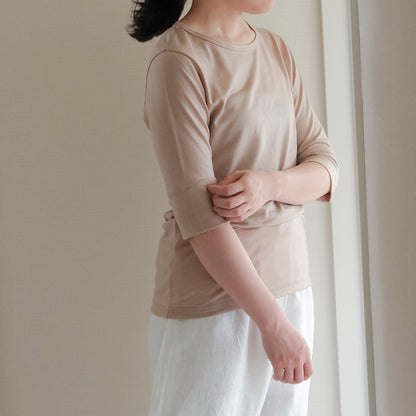 ［YARN］カウリ・五分袖ハーフスリーブ（S700-18）