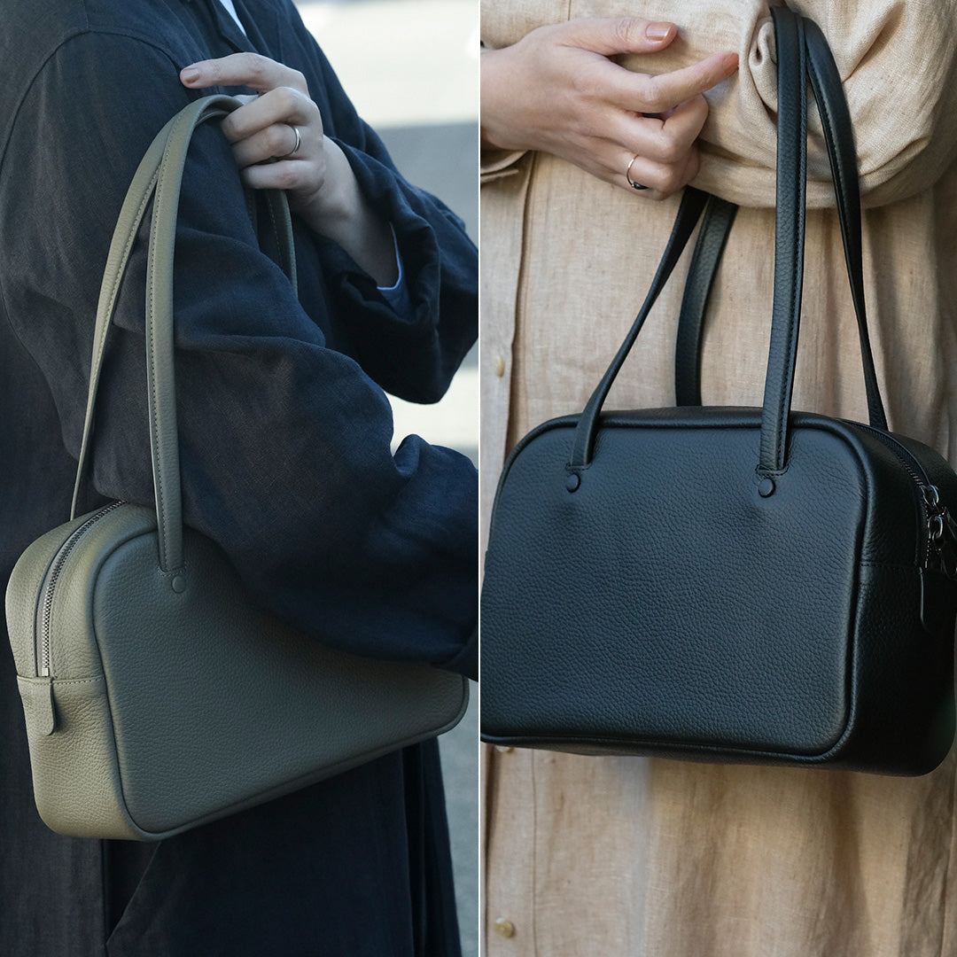 【受注商品】［STUDIO LA CAUSE］ロングハンドルボストンBG122 S（LH）EM