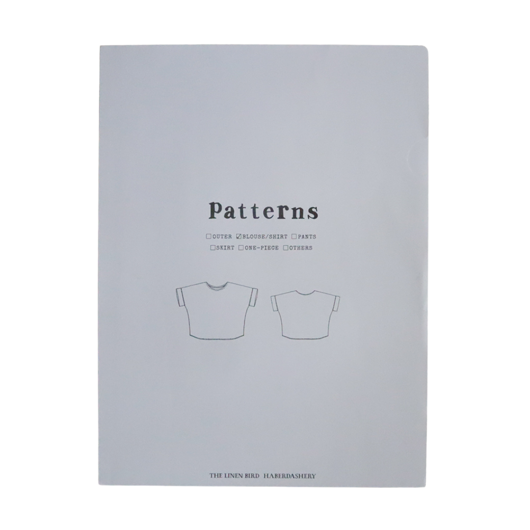 【パターン】プルオーバーブラウス