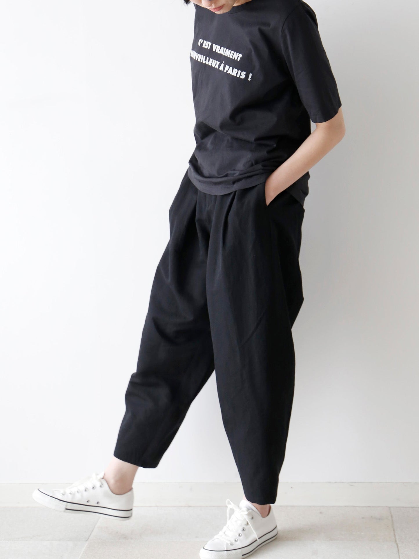 Tシャツ：私物（身長166cm）