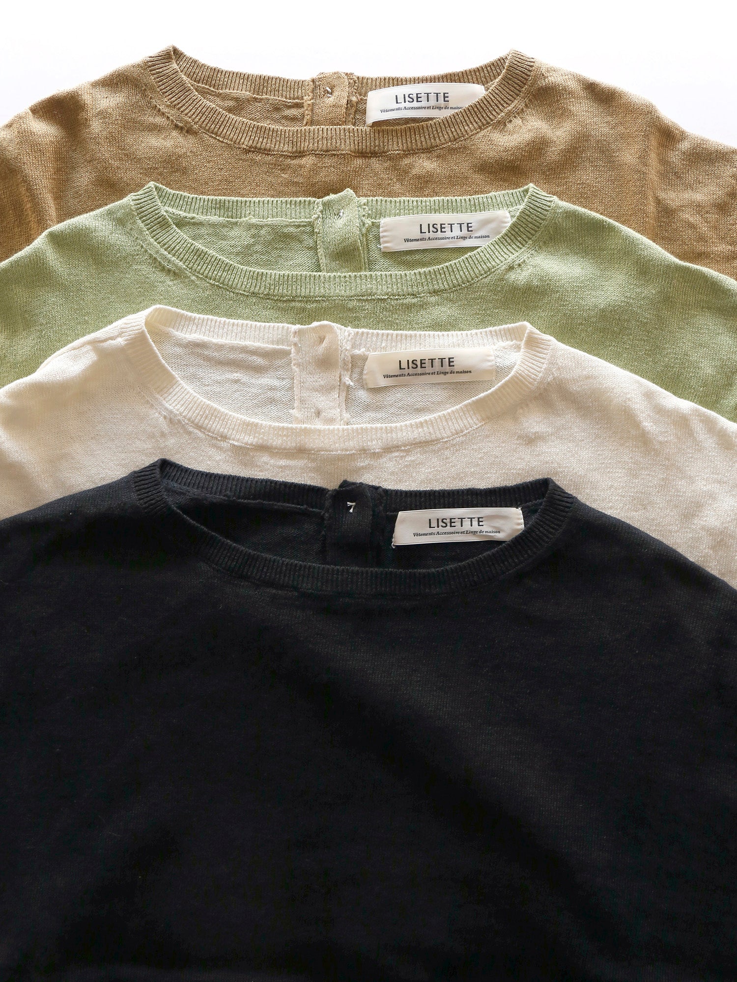 上からマロン、ヴェール、ブランカッセ、ノアール