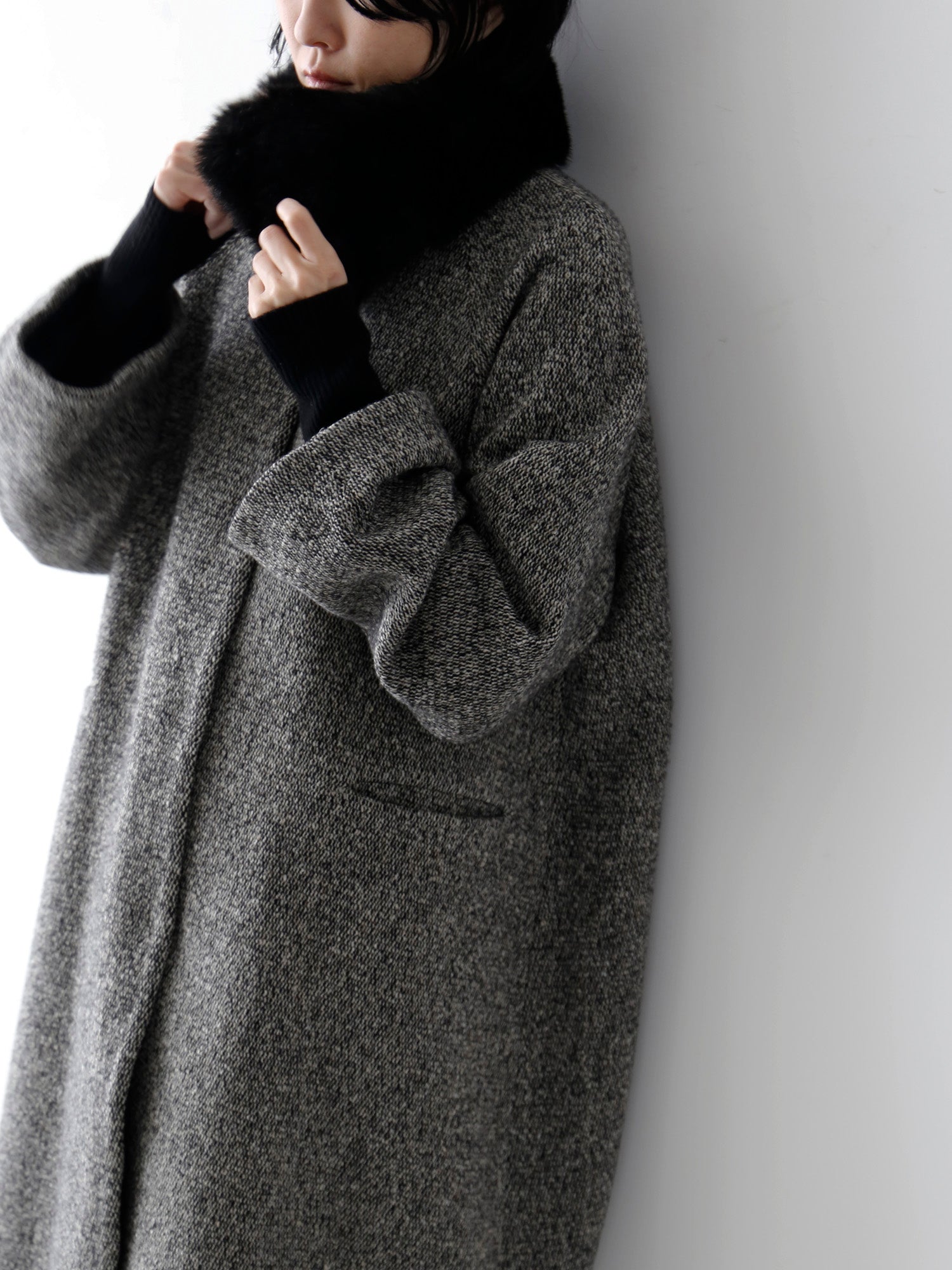 ファーは取り外し可能