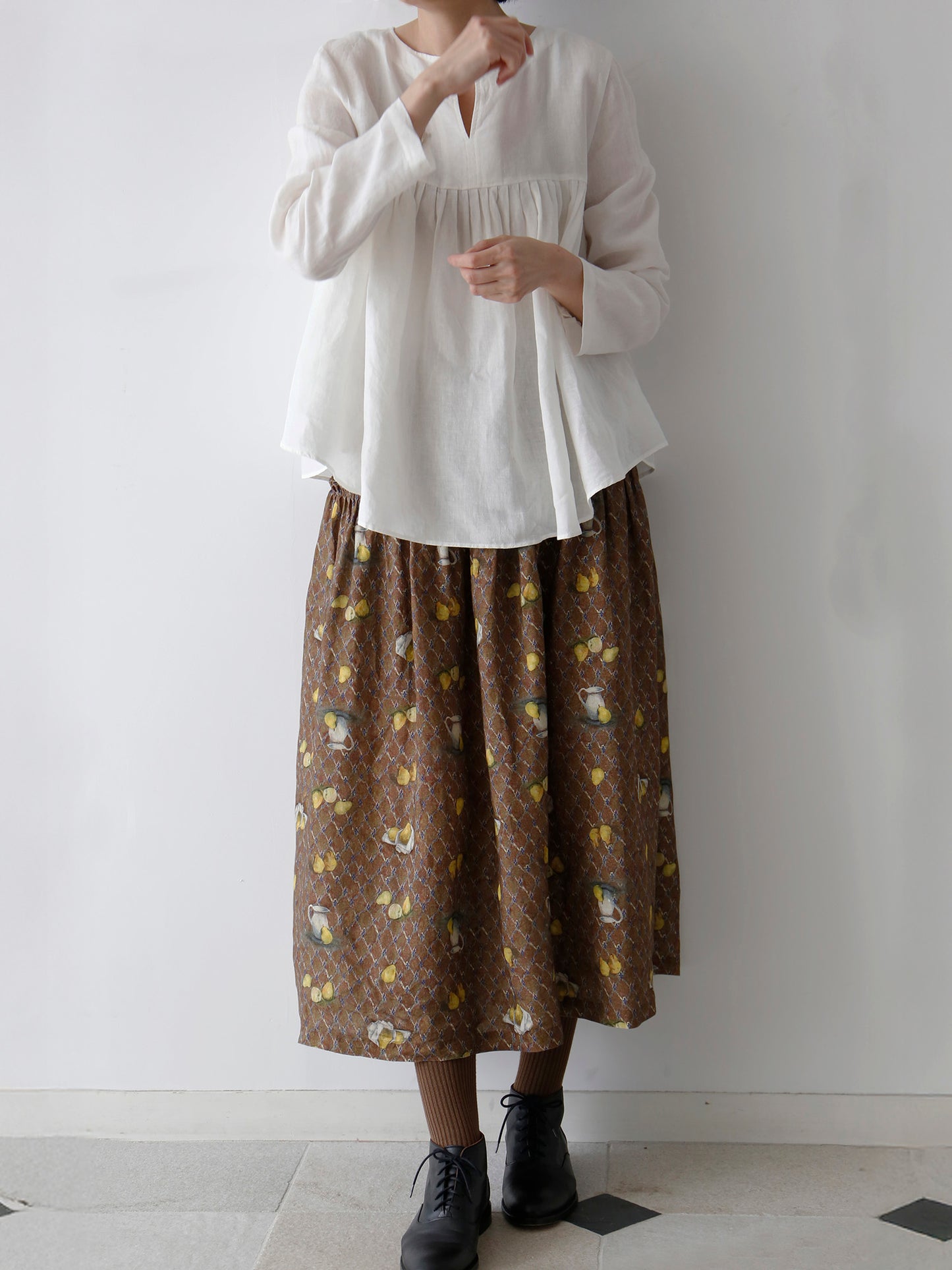 ▲レ・ポワール38着用（モデル身長166cm）