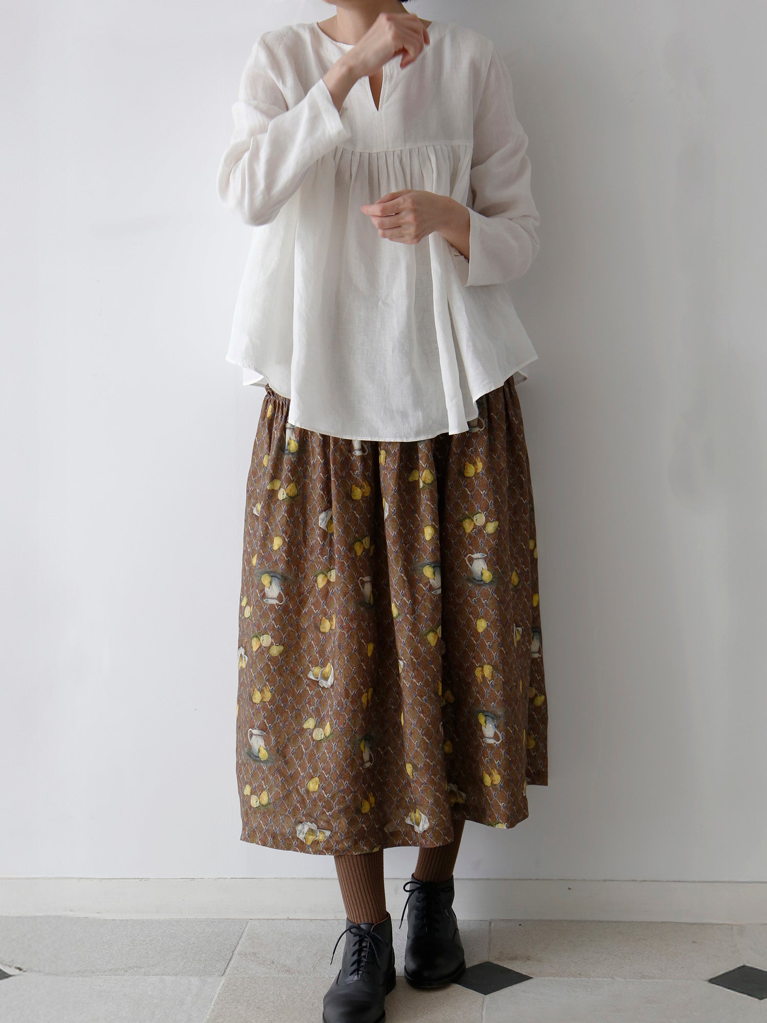 ▲レ・ポワール38着用（モデル身長166cm）