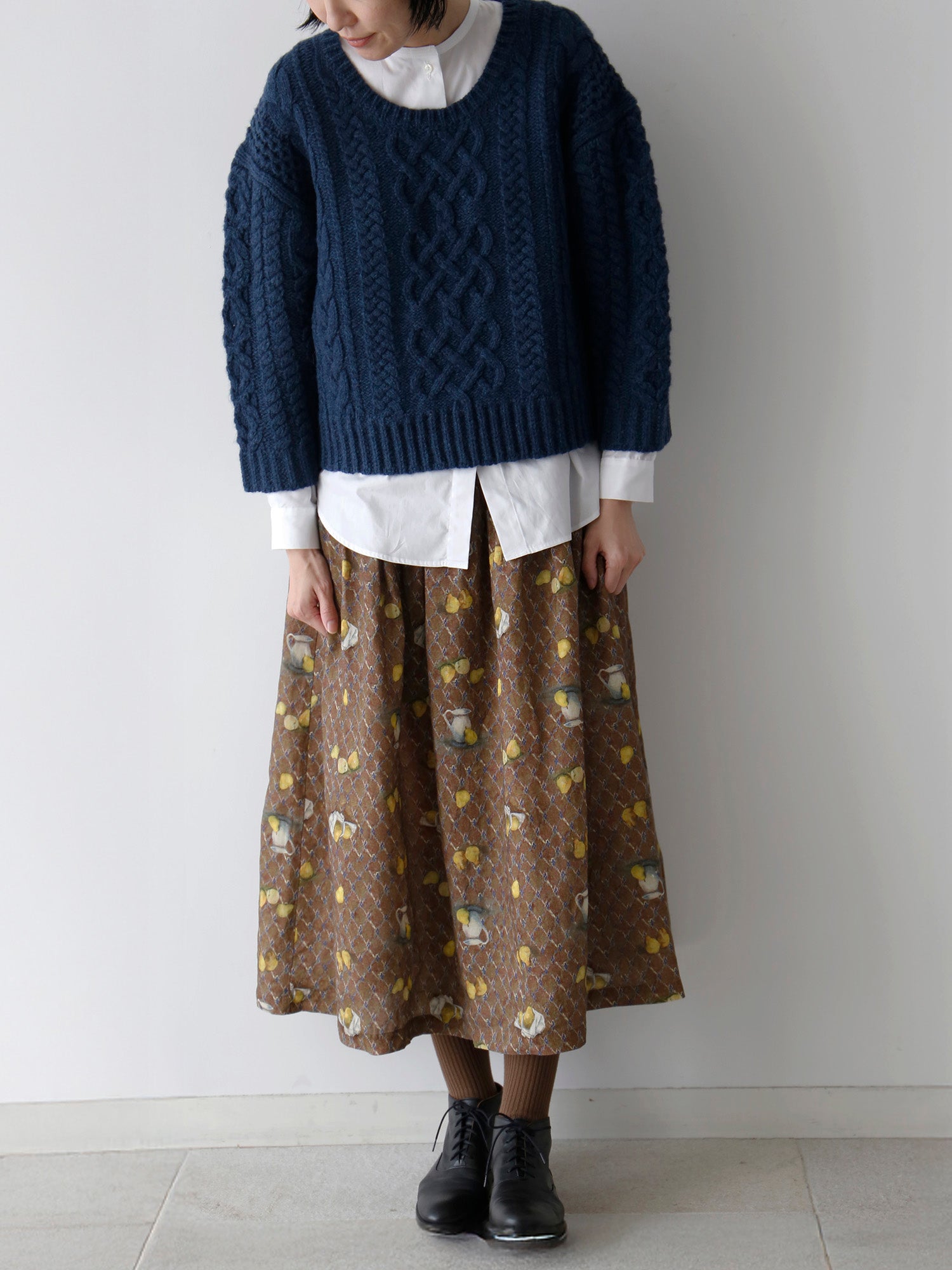 ▲アンディゴ（モデル身長166cm）