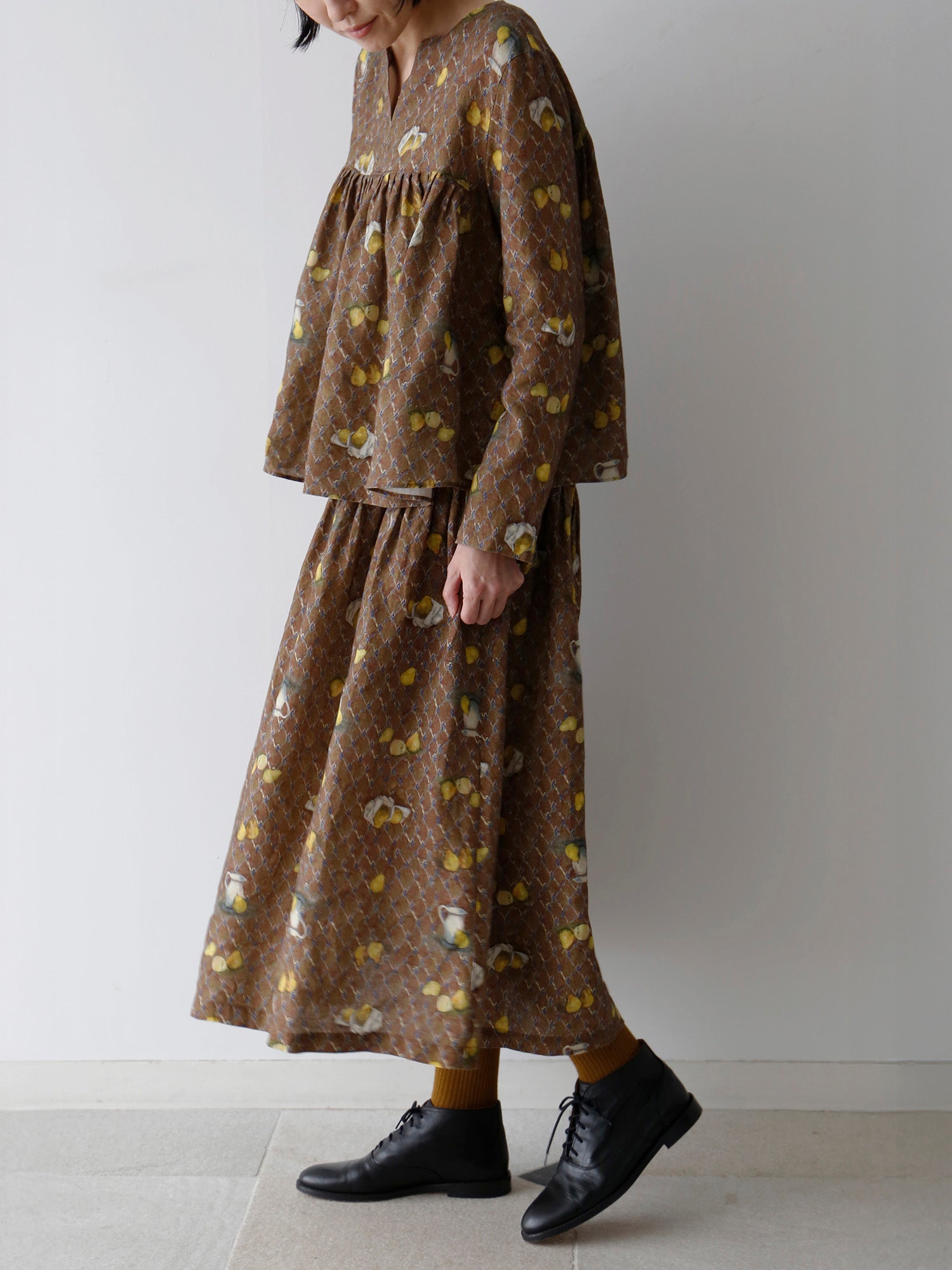 ▲レ・ポワール38着用（モデル身長166cm）