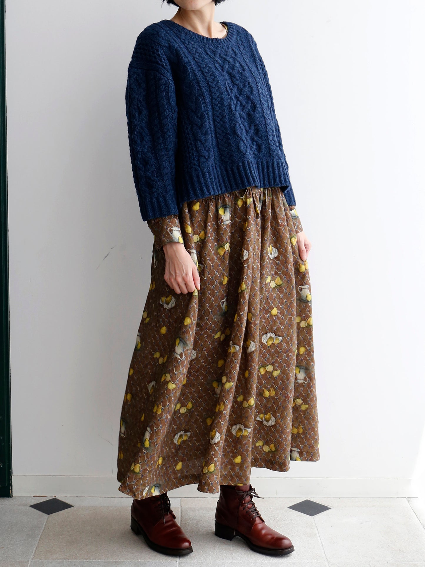 ▲レ・ポワール38着用（モデル身長166cm）