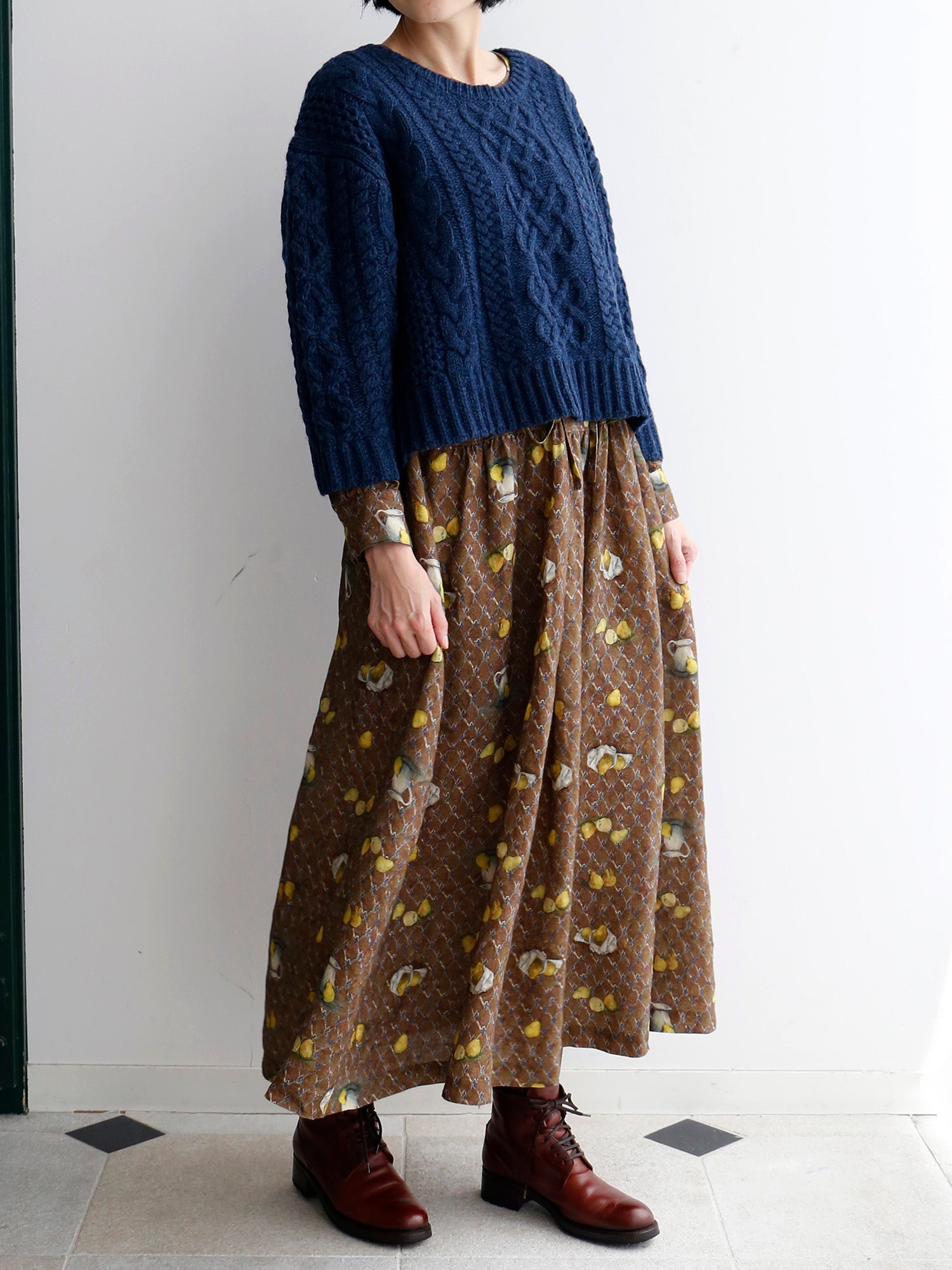 ▲レ・ポワール38着用（モデル身長166cm）