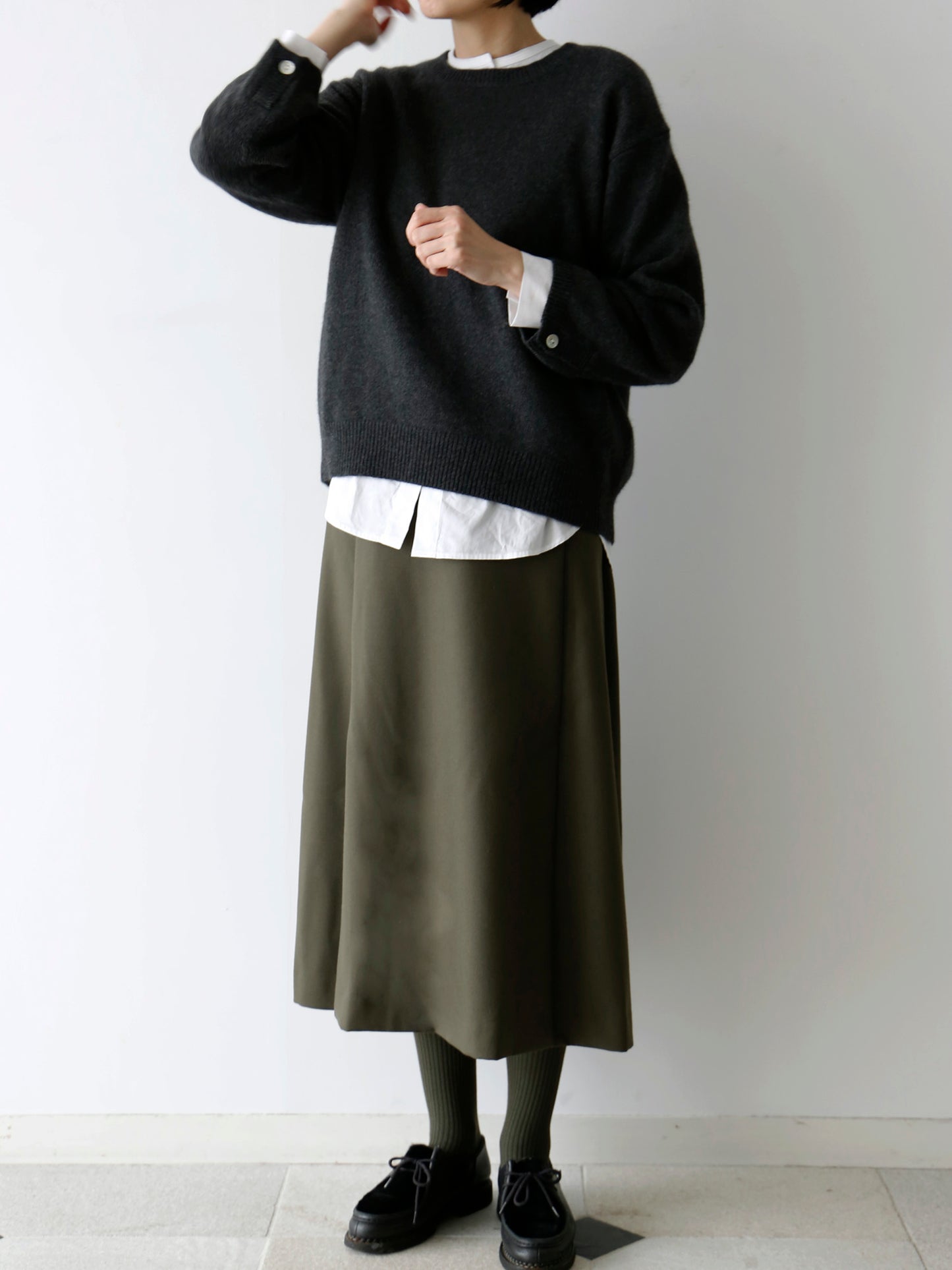 オリーブ（モデル身長166cm）