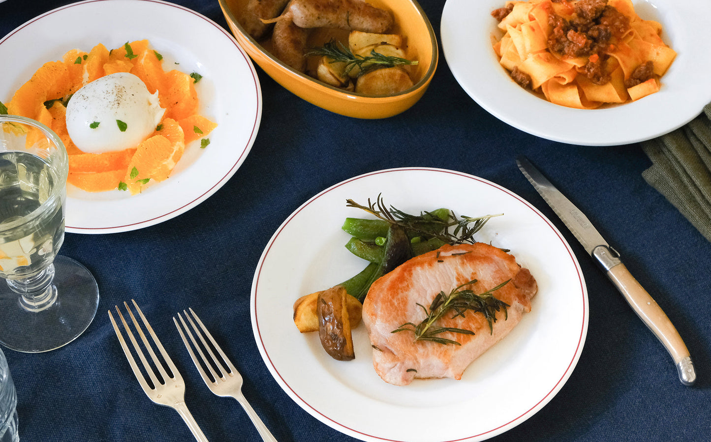 【生産者直送便】［LIFE］クリスマスの集いのためのミールキット／ポークステーキセット