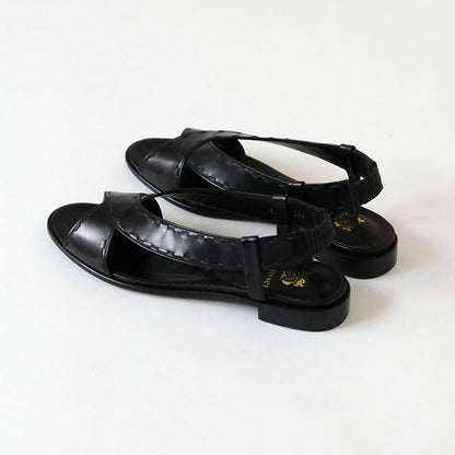 LISETTE／chausser オープントゥクロスサンダル（C-2337）
