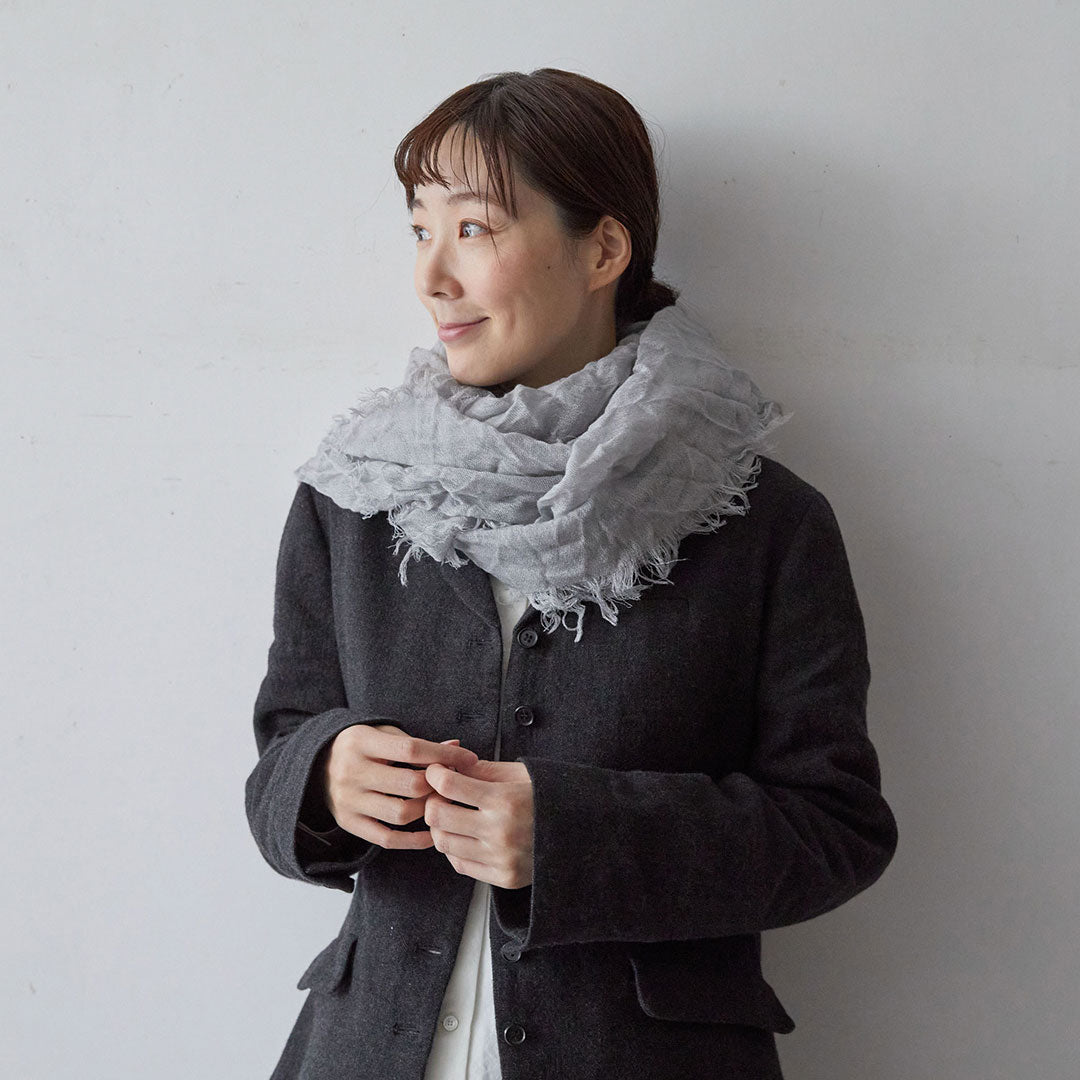 Botto Giuseppe カシミヤシルクストール 140×140